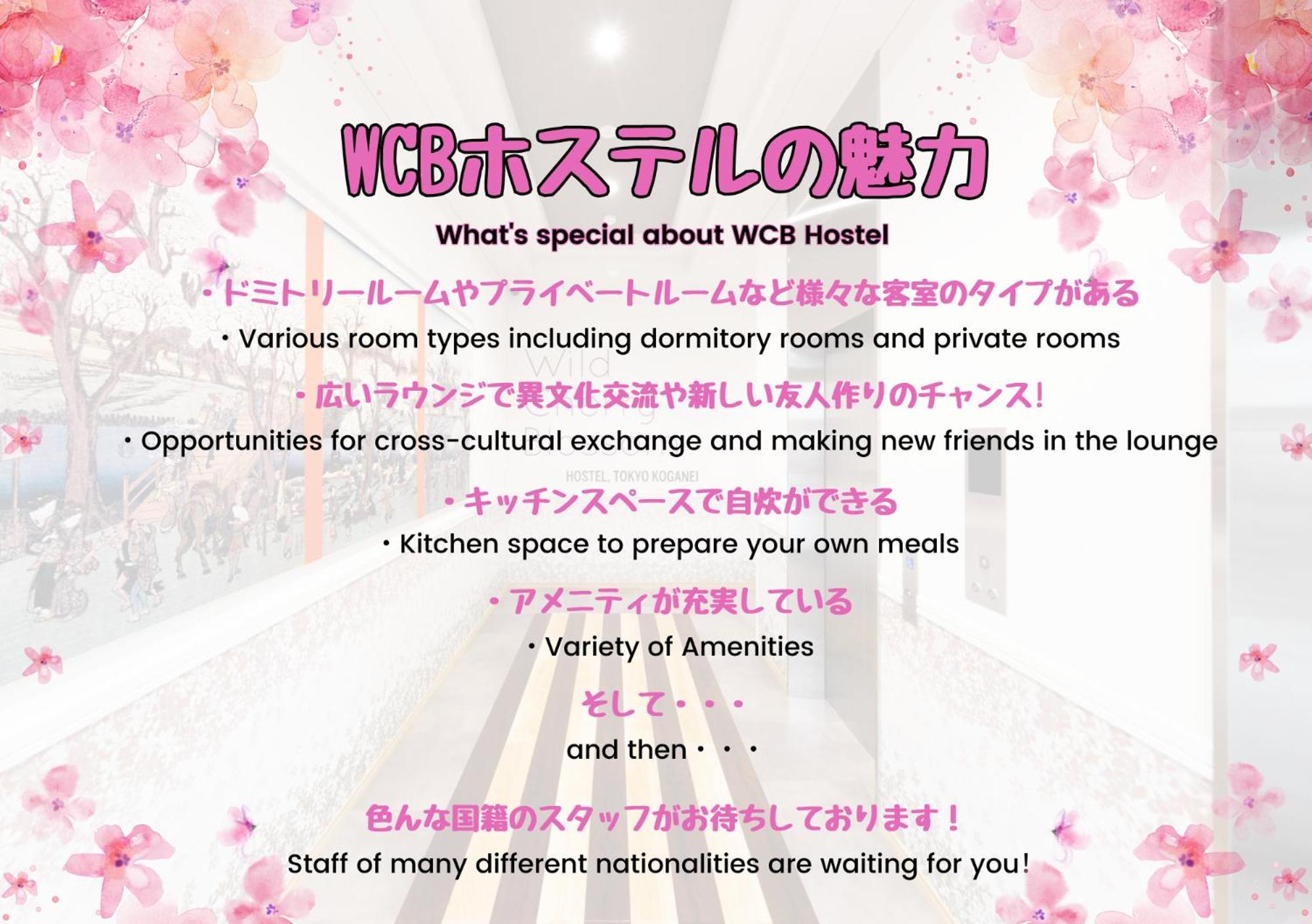 Wild Cherry Blossom-Hostel,Tokyo Koganei- Екстериор снимка